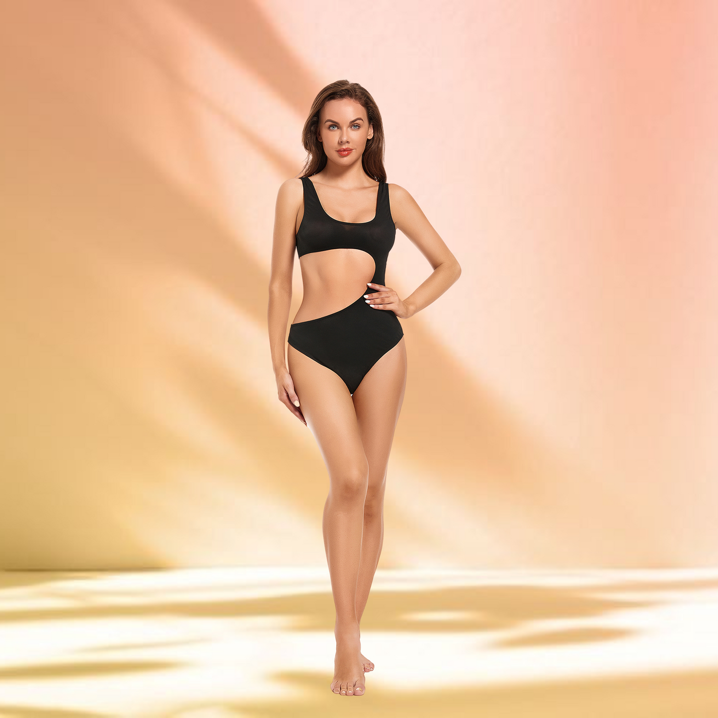 RA Sun Goddess Swimsuit in Black